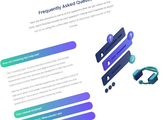 Второе фото функционала проекта: Best Investing Ting